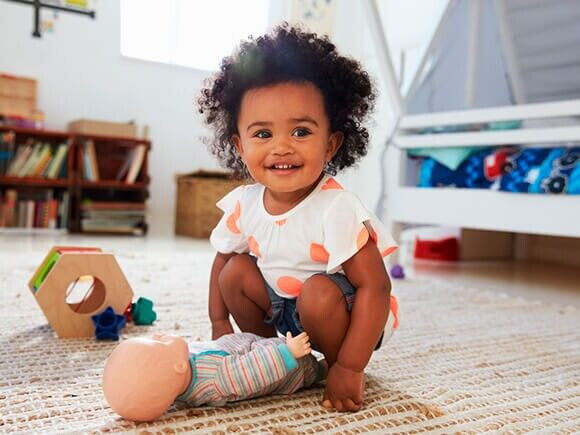 Principais atividades para os bebês de 1 ano