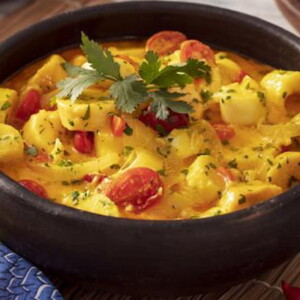 Moqueca de Banana da Terra com Palmito